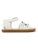 Camper Leder-Sandalen in Weiß