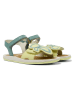 Camper Leren sandalen "Bicho" turquoise/groen