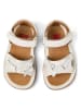 Camper Leren enkelsandalen "Bicho" crème
