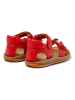 Camper Leren enkelsandalen "Bicho" rood