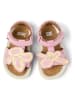 Camper Leren enkelsandalen "Bicho" lichtroze