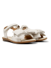 Camper Leren sandalen "Right" crème