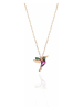 Heliophilia Vergulde ketting met hanger - (L)43 cm