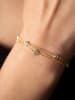 Heliophilia Vergulde armband met sierelementen