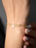 Heliophilia Vergulde armband met sierelementen