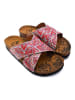 Calceo Slippers rood/meerkleurig
