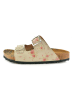 Calceo Slippers beige/lichtroze