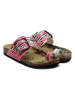 Calceo Teenslippers roze/meerkleurig