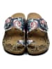 Calceo Teenslippers zwart/meerkleurig
