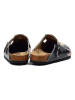 Calceo Clogs in Schwarz/ Bunt