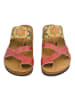 Calceo Teenslippers roze/geel