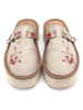Calceo Clogs in Beige