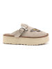 Calceo Clogs in Beige