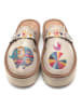 Calceo Clogs in Beige