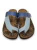 Calceo Teenslippers lichtblauw/blauw