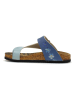 Calceo Teenslippers lichtblauw/blauw