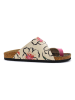 Calceo Teenslippers crème/roze