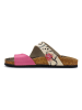 Calceo Teenslippers crème/roze