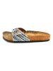 Calceo Slippers zwart/wit