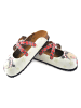 Calceo Clogs in Creme/ Bunt