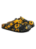 Calceo Clogs zwart/geel