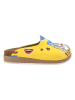 Calceo Clogs geel/meerkleurig