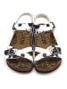 Calceo Sandalen in Weiß/ Schwarz