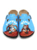 Calceo Clogs in Hellblau