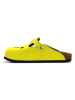 Calceo Clogs in Gelb/ Türkis