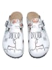 Calceo Clogs in Weiß