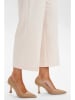 NÜMPH Spodnie "Nuronja" w kolorze kremowym