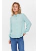 NÜMPH Koszula w kolorze turkusowym