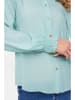 NÜMPH Koszula w kolorze turkusowym