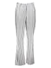 NÜMPH Spodnie w kolorze szaro-białym