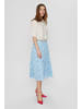 NÜMPH Spódnica w kolorze błękitnym