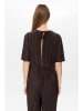 NÜMPH Jumpsuit donkerbruin