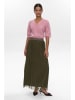 NÜMPH Plissérok "Mea" kaki
