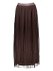NÜMPH Spódnica "Numea" w kolorze brązowym