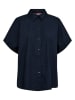 NÜMPH Bluse "Nuliva" in Dunkelblau