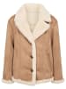 NÜMPH Wende-Übergangsjacke "Nueliotta" in Camel/ Creme