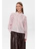 NÜMPH Bluse "Nujoni" in Rosa/ Grün