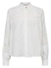 NÜMPH Bluzka "Nurika" w kolorze białym