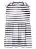 PETIT BATEAU Kleid in Weiß/ Schwarz