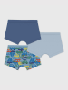 PETIT BATEAU 3-delige set: boxershorts blauw