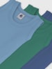 PETIT BATEAU 3er-Set: Hemdchen in Blau/ Grün