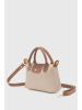 Lucky Bees Henkeltasche in Beige - (B)24 x (H)16 cm