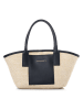 Vince Camuto Shopper in Beige/ Schwarz - (B)38 x (H)19 x (T)12 cm