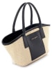 Vince Camuto Torebka "Amalfi" w kolorze beżowo-czarnym - 38 x 19 x 12 cm