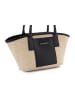 Vince Camuto Henkeltasche "Amalfi" in Beige/ Schwarz - (B)38 x (H)19 x (T)12 cm