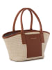 Vince Camuto Torebka "Amalfi" w kolorze beżowo-brązowym - 38 x 19 x 12 cm